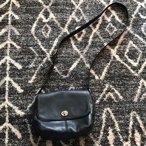 Coach Black Leather Crossbody